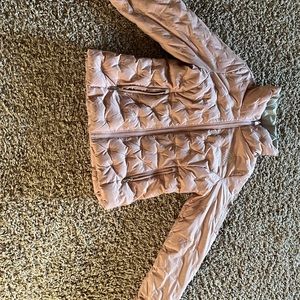 Light Pink North Face Puffer Jacket